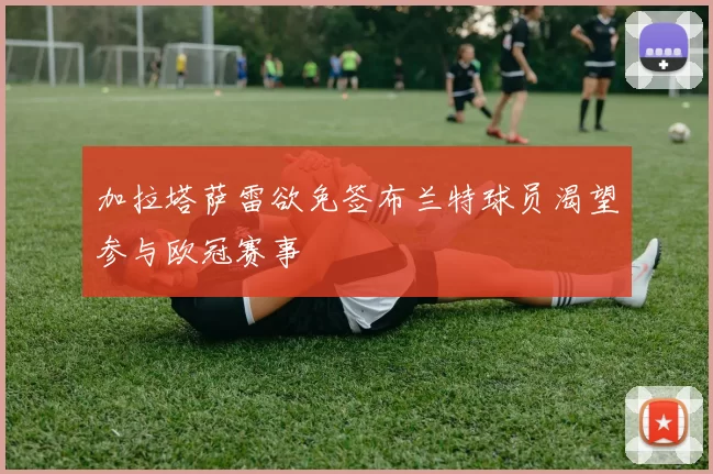 加拉塔萨雷欲免签布兰特球员渴望参与欧冠赛事